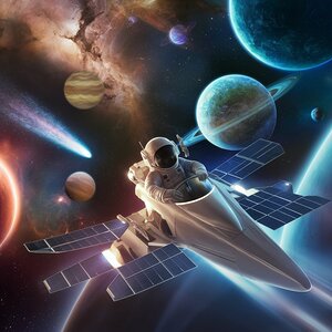 a breathtaking 3d rendition of the cosmos showcas