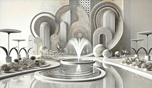 Poolside Abstract 