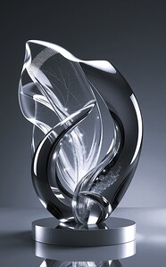 Abstract Sculpture  1 BW 