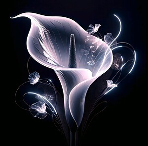 Flame Calla Lily 