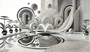 Poolside Abstract  1 