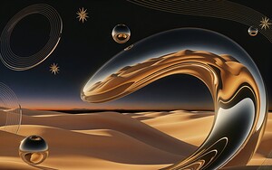 Cosmic Wavicles  6 