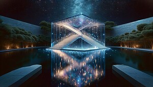 Backyard Pool of Stars 