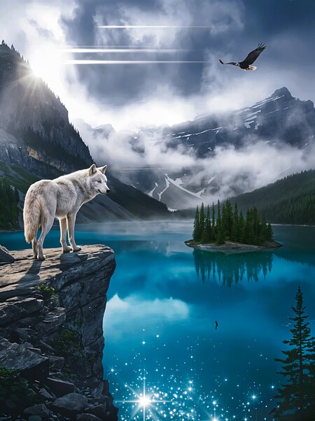 Predators Perspective  1  Print