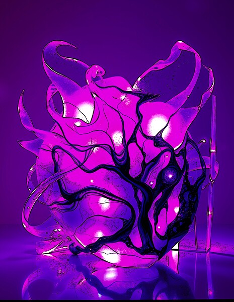 Electro Abstract  2  Print