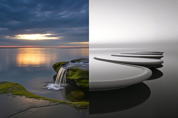 Parallel Perceptions  4  by Byron Johnson