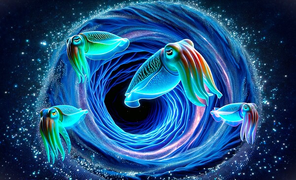 Origin of Cuttlefish  Print