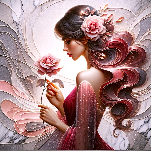 Rose Reflections  Print