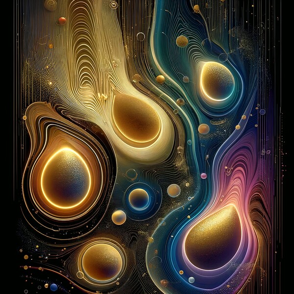 Teardrops  Print