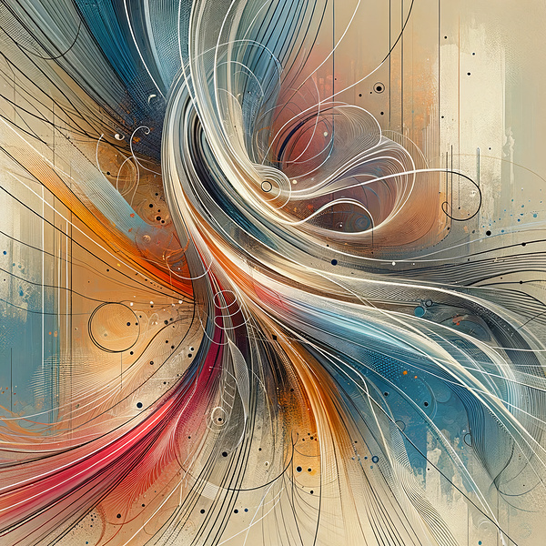 Threaded Together Print
