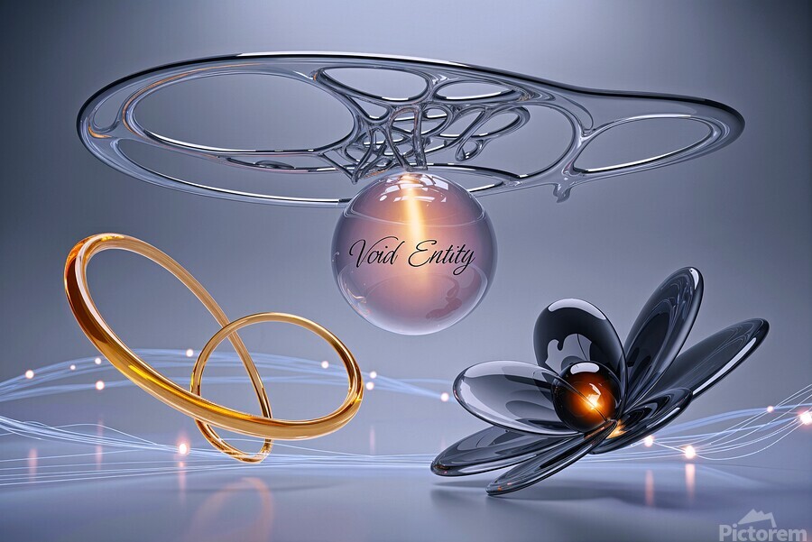 Void Entity by Byron Johnson Wall Art