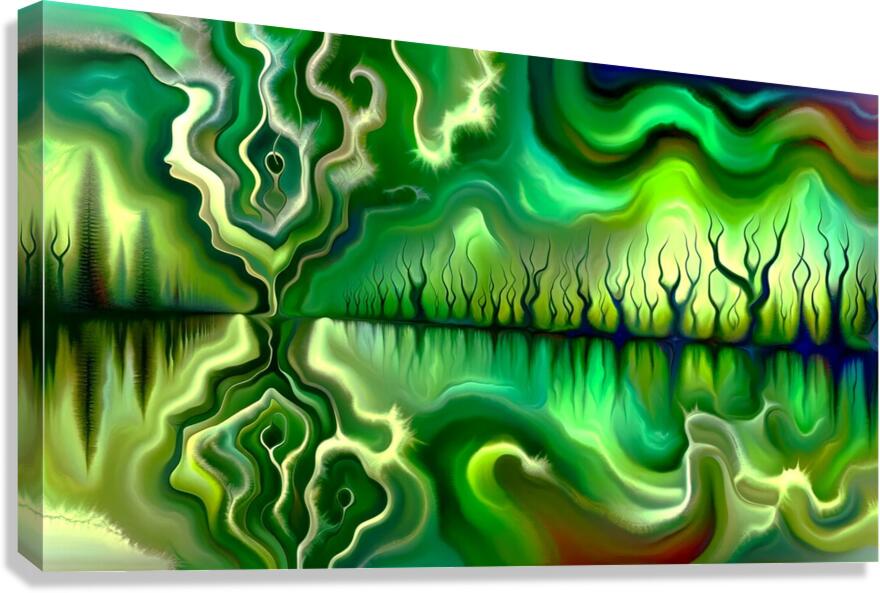 Stormy Brew  Canvas Print