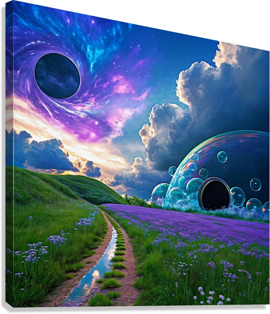 Tropo Portals  Canvas Print