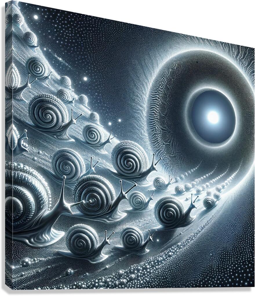 Snailien Exodus Canvas Print