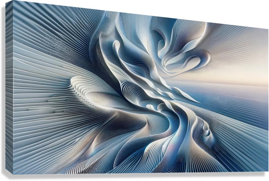 Accretions Canvas Print