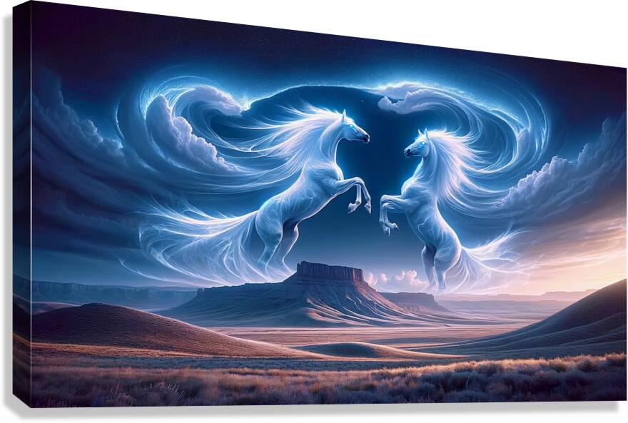 How the West was Won Canvas Print