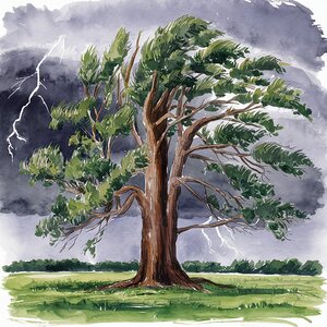 Stormy Tree 