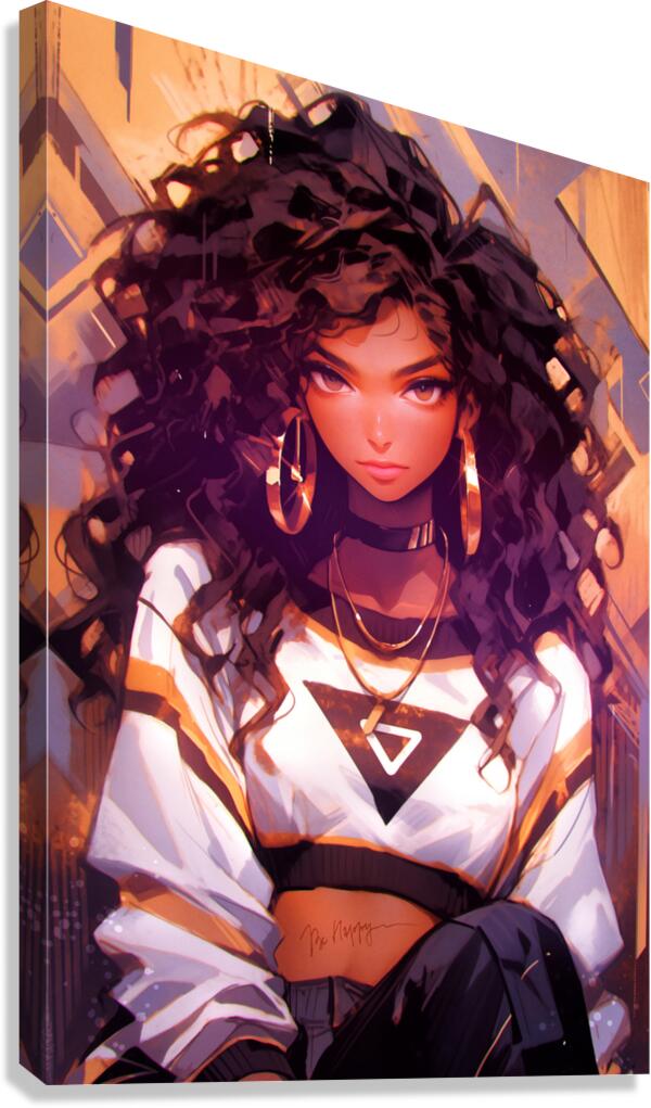 Rihanna Canvas Print