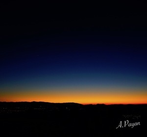 Sunset walk to Outer space by Adrian500