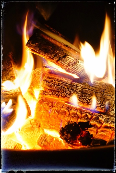 The Three Flames Print