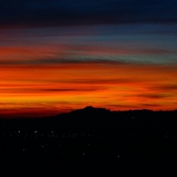 Fire Sky Sunset