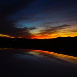 Burning Sun Set