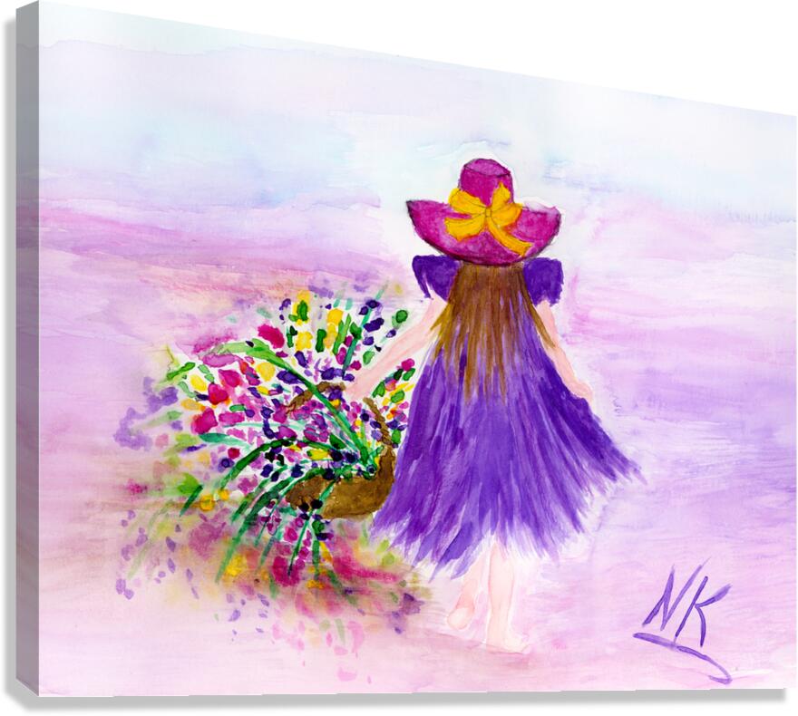 Lavander Fields Canvas Print