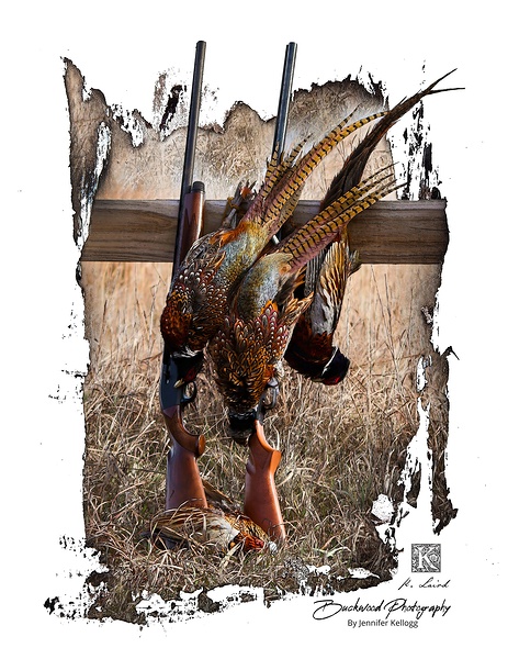 Guns and Pheasants  Print