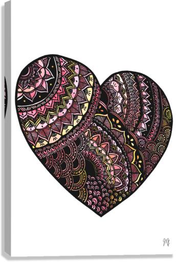 The Heart Canvas Print