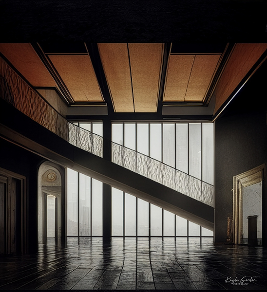 Abstract Building Print