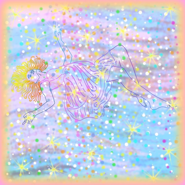 Champagne Print