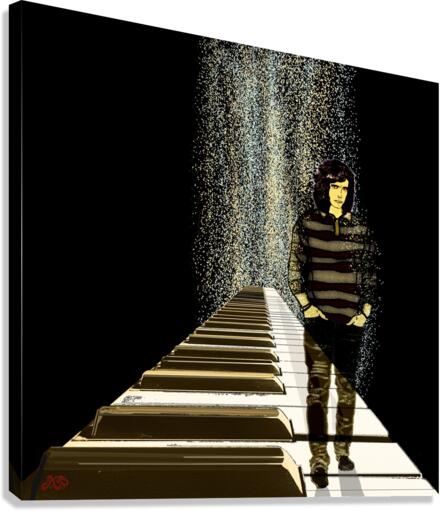 For a While Canvas Print