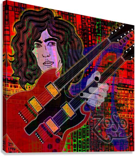 Doubleneck Canvas Print
