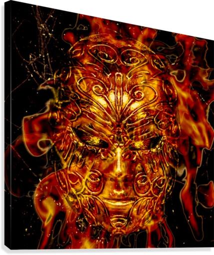 Vulcano Poster Artwork Canvas Print