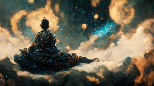 Creating Space Print