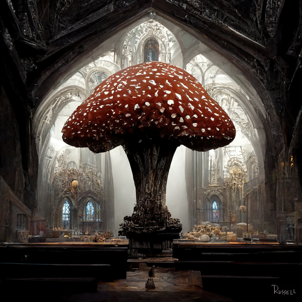 Sacred Cathedral by RUSSELL
