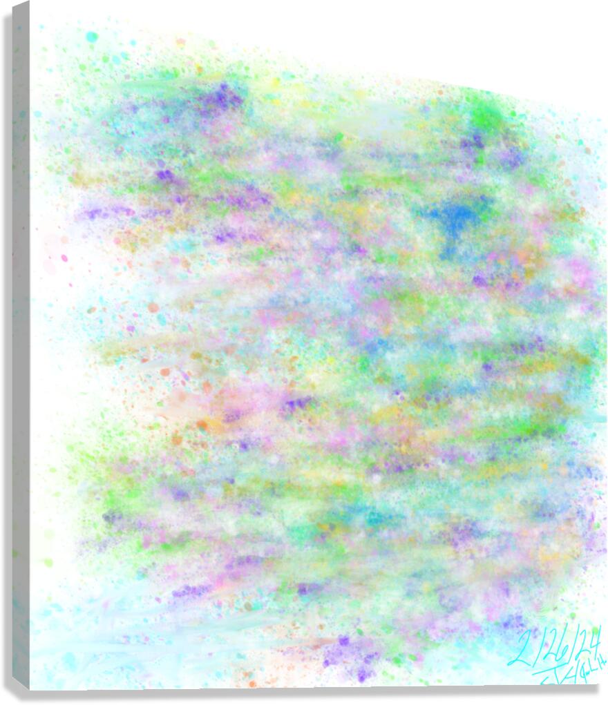 Art888 3 2-26-24 Canvas Print