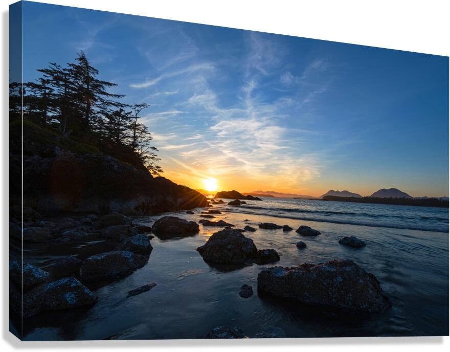 Solstice Sunset Canvas Print