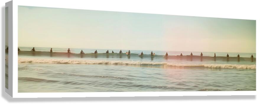 Gift for Surfer. Vintage Ocean Surfers Photo Print Canvas Print