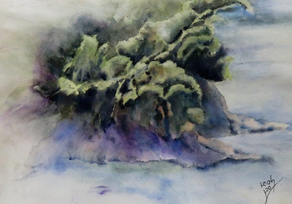 Tree Island Print