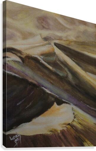 Desert Waves Canvas Print