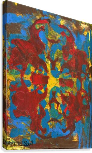 Upside down Canvas Print