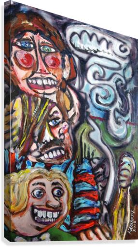 The wasters Canvas Print