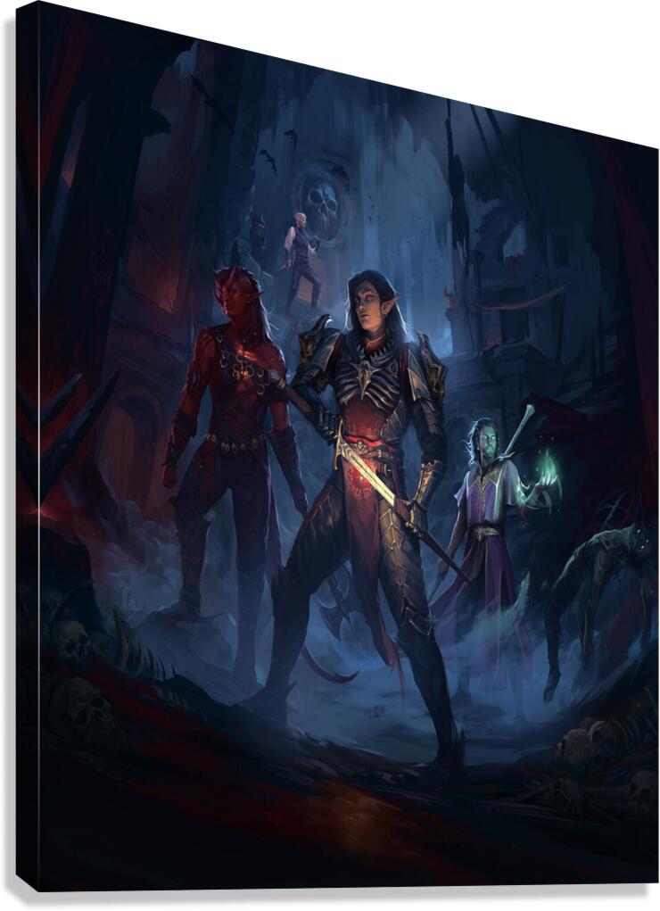 Baldurs Gate Canvas Print