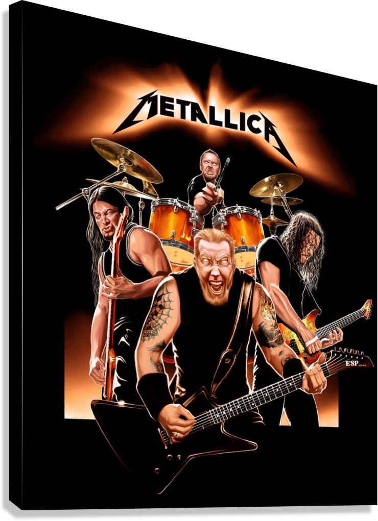 Metallica Canvas Print