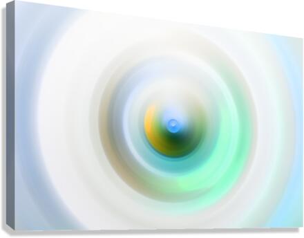 Creamy spin Canvas Print