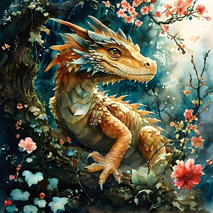 Dragon In The Forest