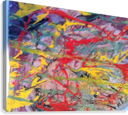 Vibrations Canvas Print