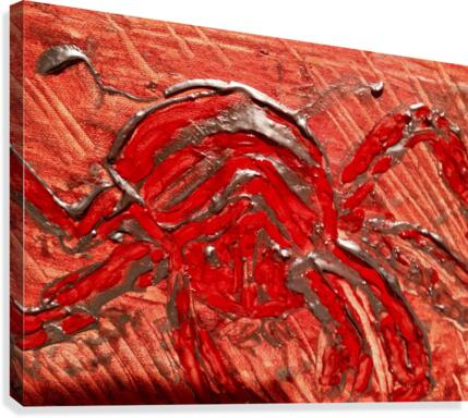 The crab Canvas Print