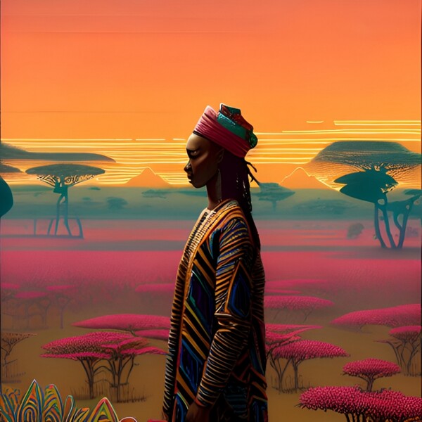Peaceful  Print